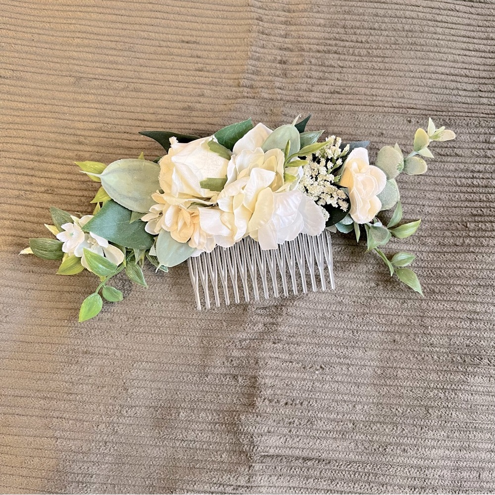 Floral Hair Comb